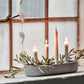 Marb Candle holder, Grey