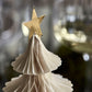 Tree Decoration, Ivory (set of 3)