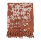 Autumn Tie-dye Rust Throw