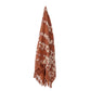 Autumn Tie-dye Rust Throw