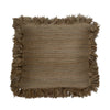 Enola Jute Cushion - Khaki