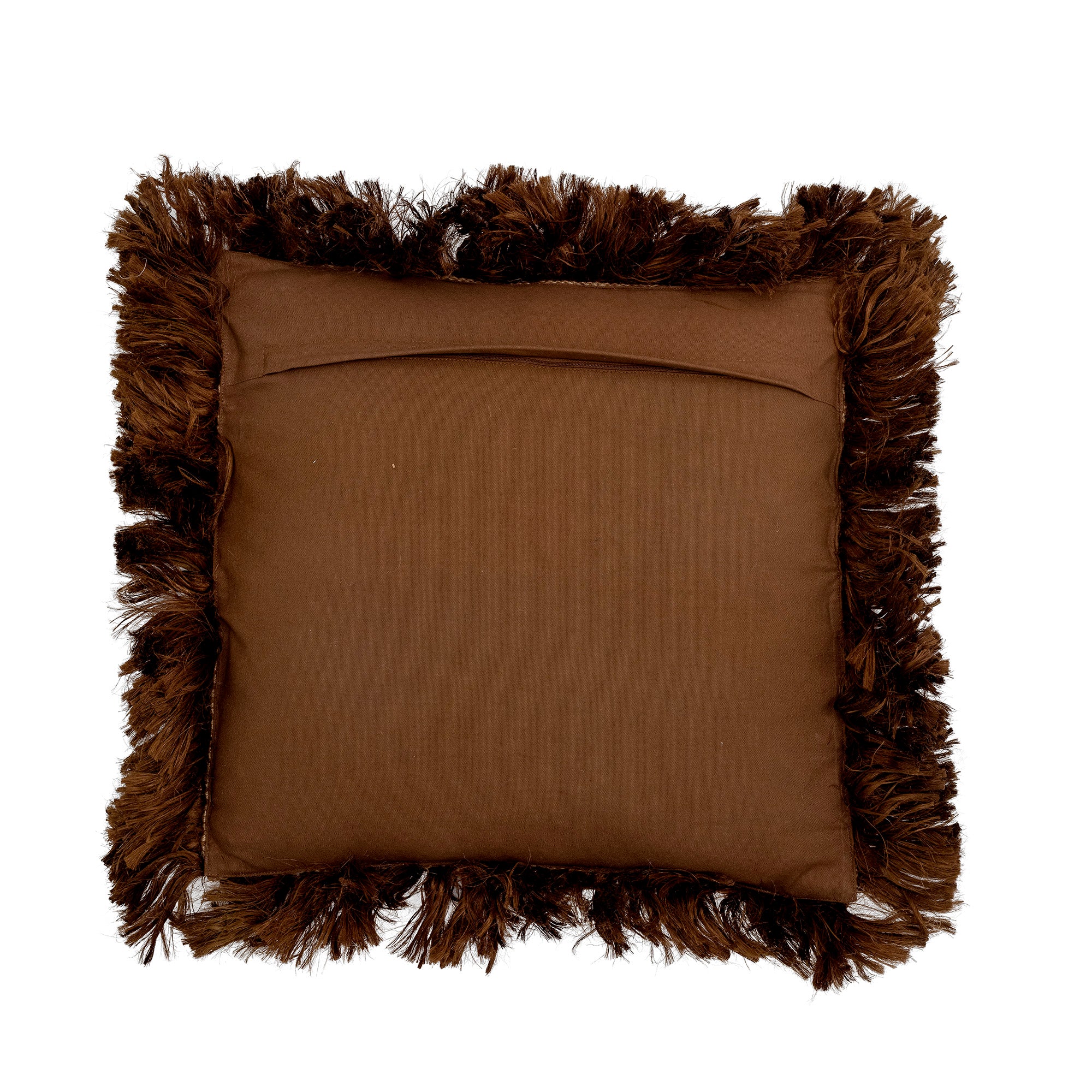 Enola Jute Cushion - Rust