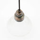 Vira Ribbed Glass Ceiling Pendant - S