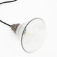 Vira Ribbed Glass Ceiling Pendant - S