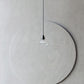 Vira Ribbed Glass Ceiling Pendant - S