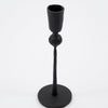 TrIvo Black Metal Candle Stand  - S